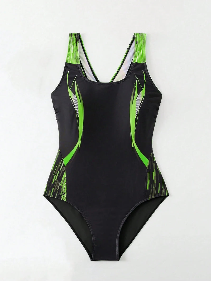 Maiô Plus Size Regata Piscina