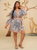 Vestido Plus Size Tribal