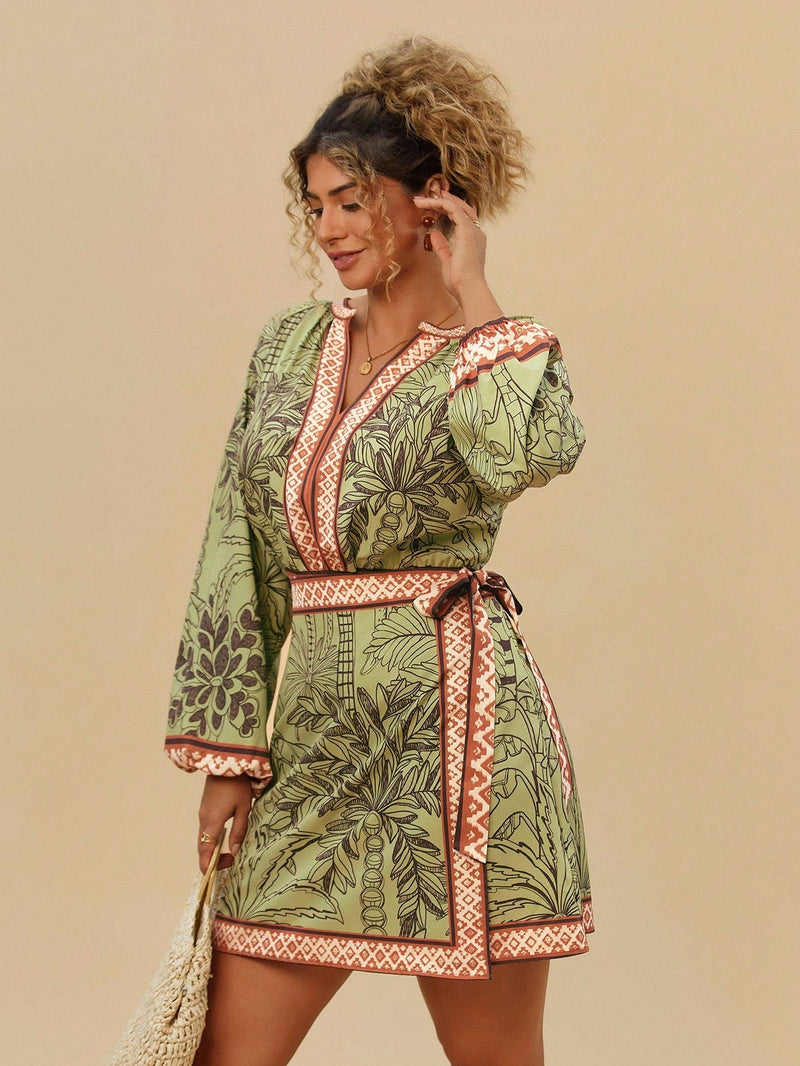 Vestido Plus Size Tribal